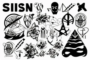 My own Prison tattoo idea