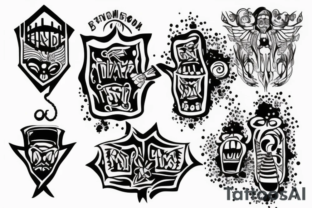 My own Prison tattoo idea