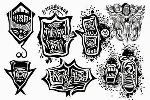 My own Prison tattoo idea