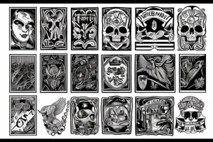 My own Prison tattoo idea