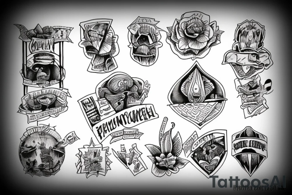 My own Prison tattoo idea