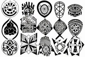 My own Prison tattoo idea