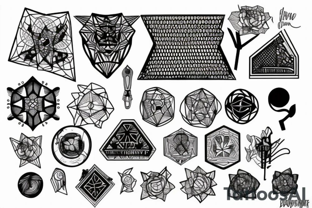 My own Prison tattoo idea
