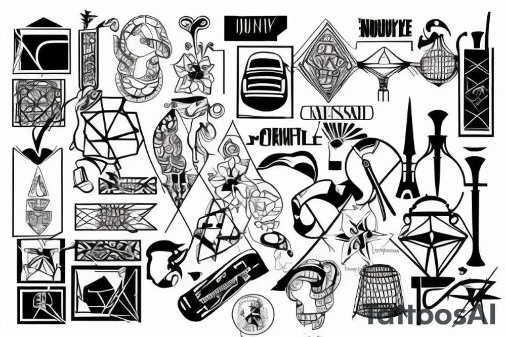 My own Prison tattoo idea