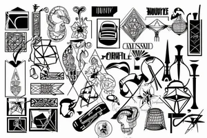 My own Prison tattoo idea