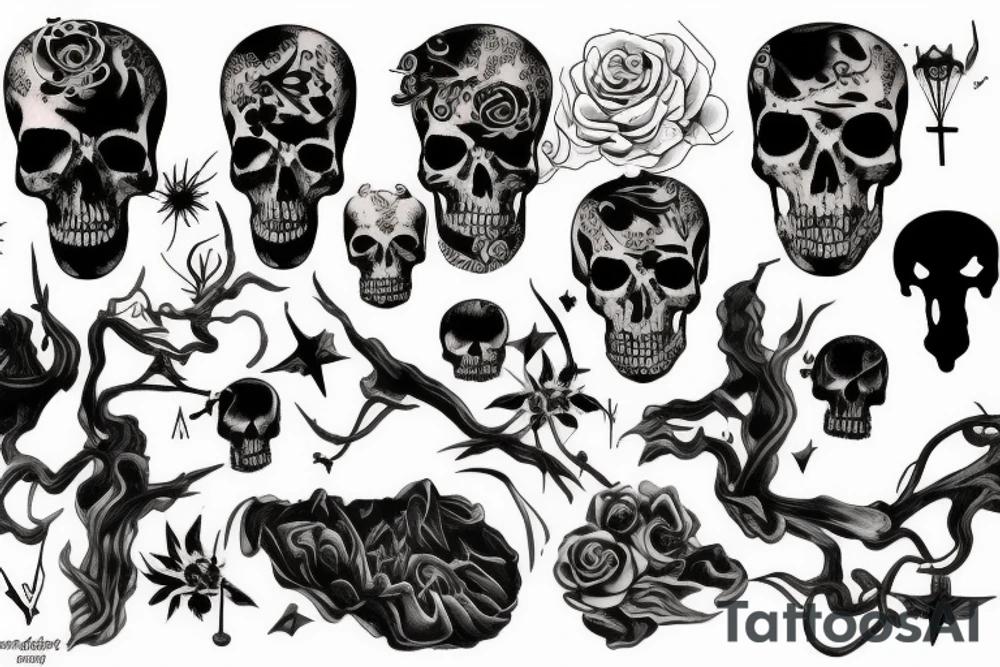 Death tattoo idea