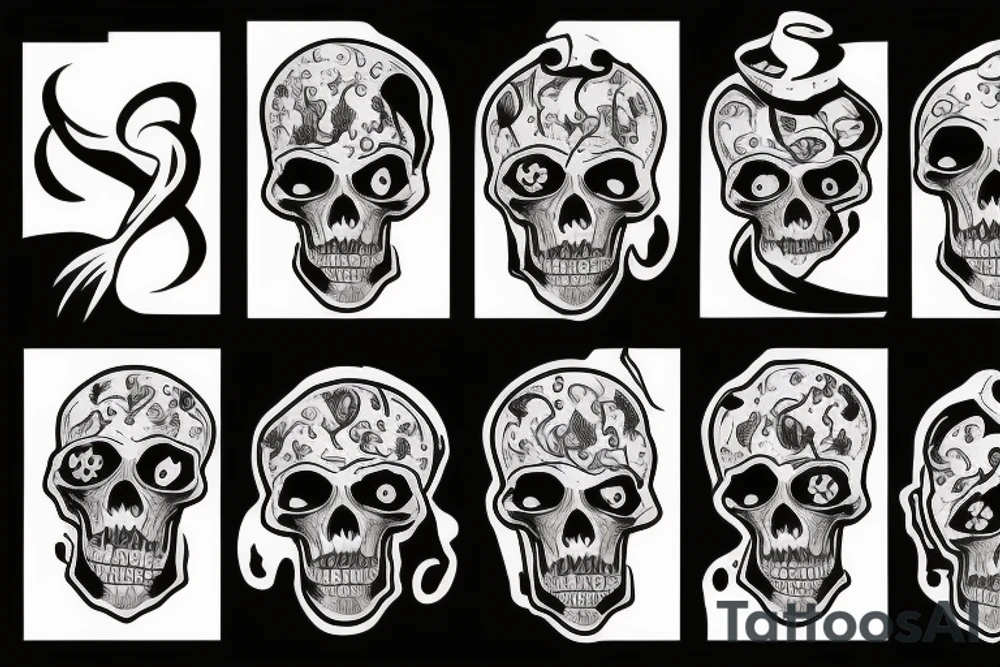 Grim Reaper tattoo idea