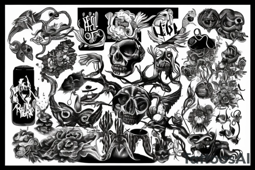 Hell on Earth tattoo idea