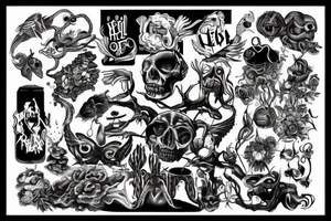 Hell on Earth tattoo idea