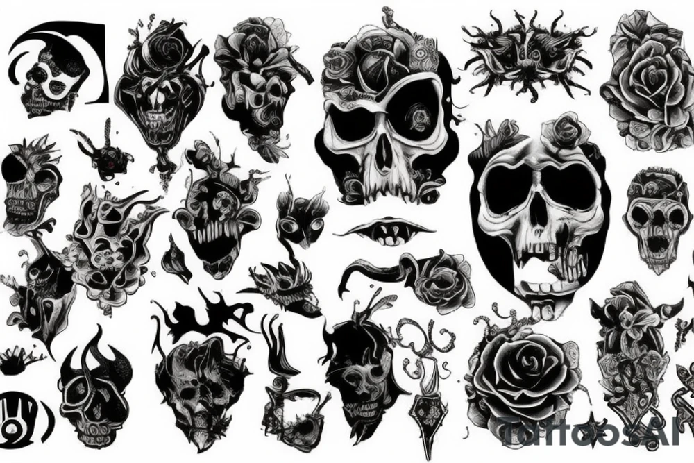 Hell tattoo idea