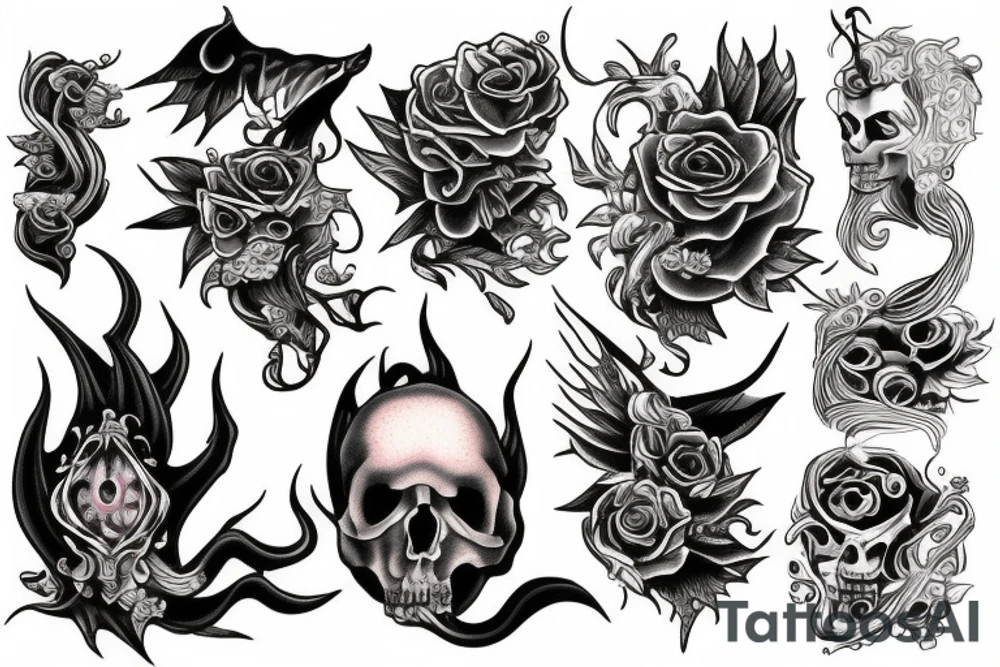 Hell tattoo idea