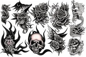 Hell tattoo idea