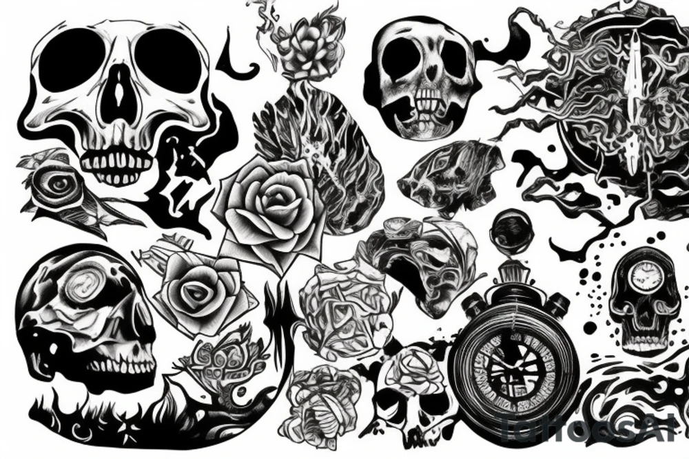 The end of Time tattoo idea
