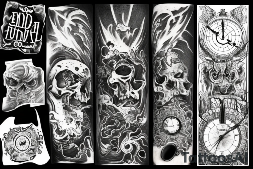 The end of Time tattoo idea