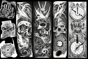The end of Time tattoo idea