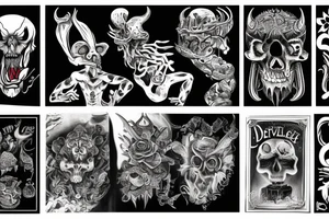 Devil went down to georgia tattoo idea