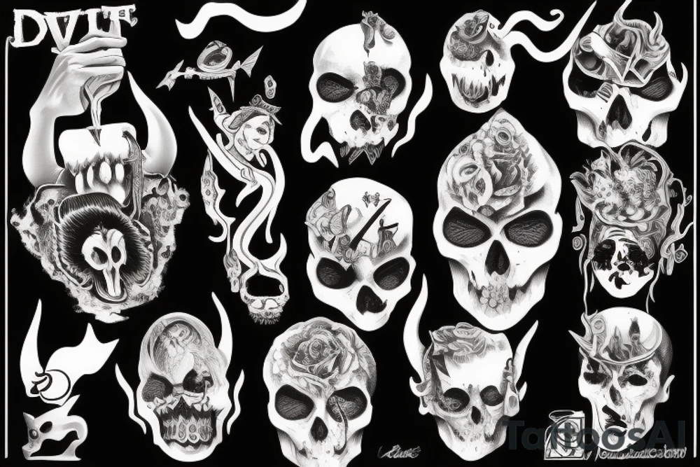 Devil went down to georgia tattoo idea