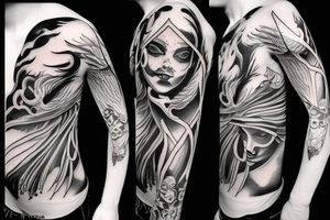 Angel Demon tattoo idea