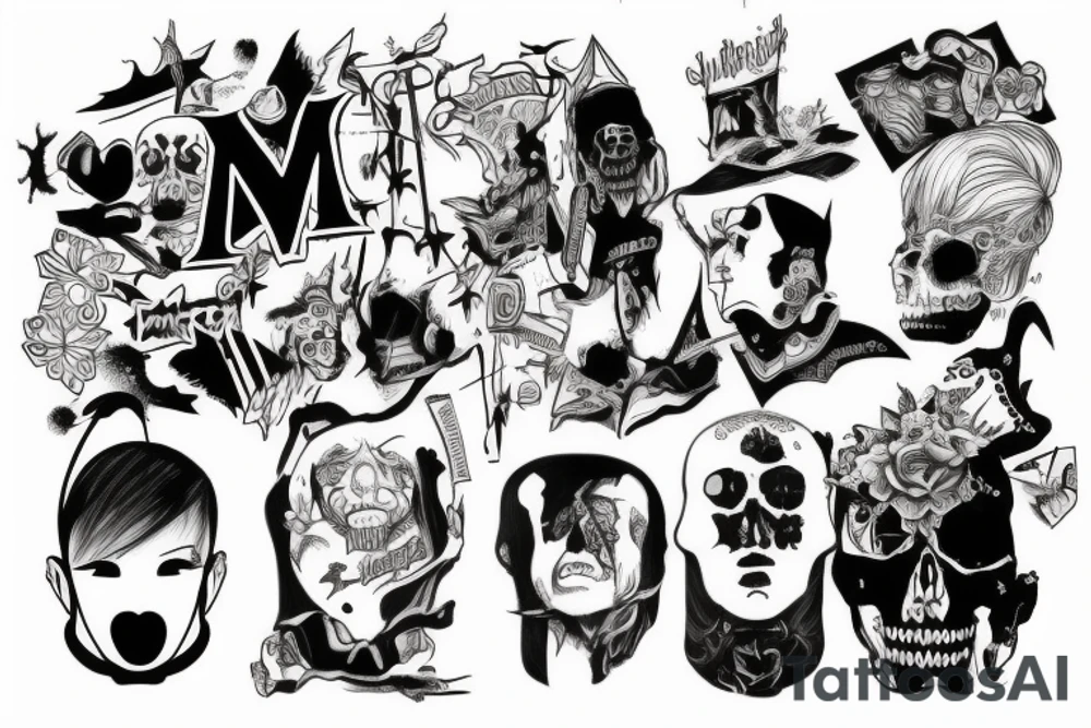 Mansionz 2 tattoo idea