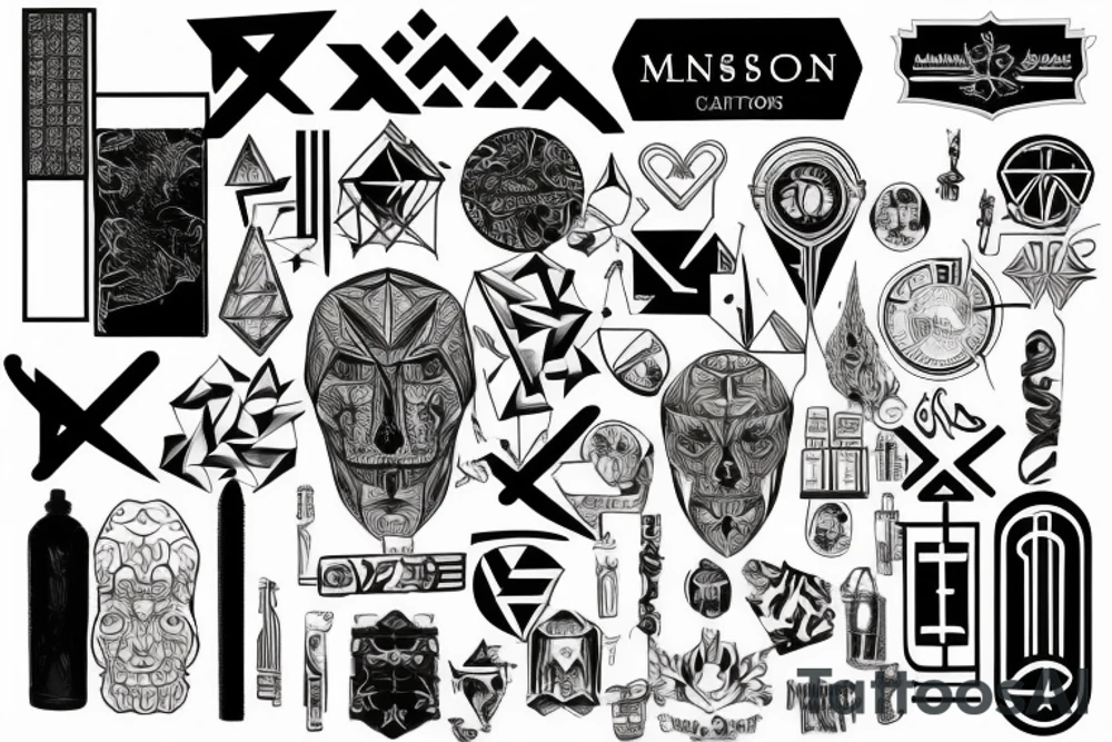 Mansionz 2 tattoo idea