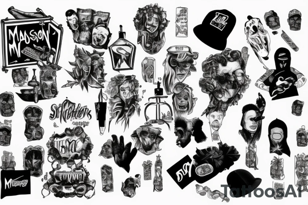 Mansionz 2 tattoo idea