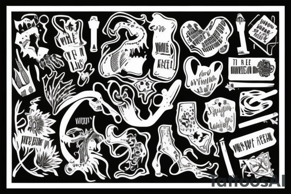 Lies will set you free tattoo idea