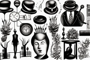 painting tattoo idea