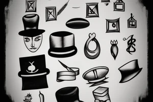 painting tattoo idea