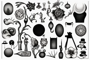 painting tattoo idea