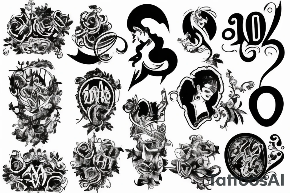 22-04-2005 date tattoo idea
