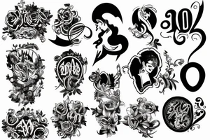 22-04-2005 date tattoo idea