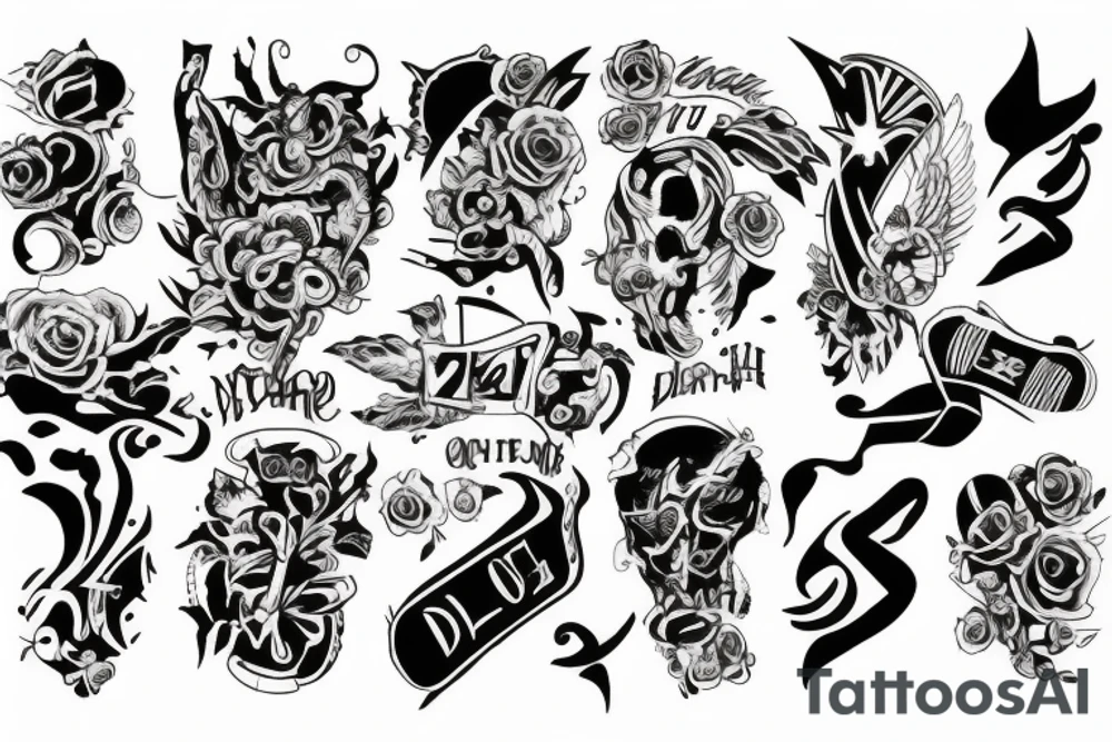 22-04-2005 date tattoo idea
