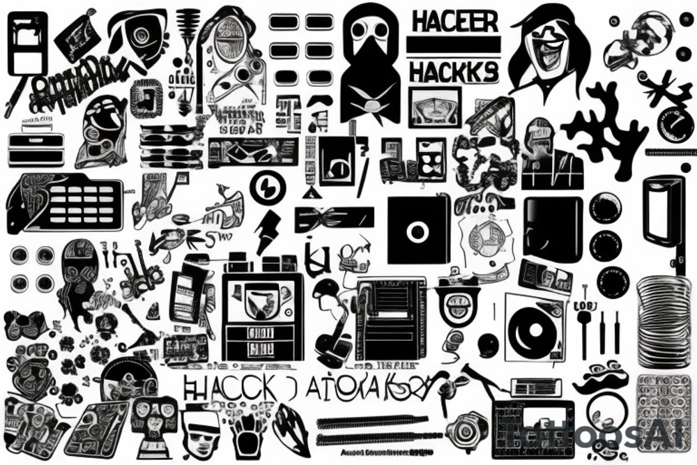 hacker tattoo idea