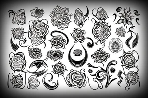 Harmony and family tattoo idea