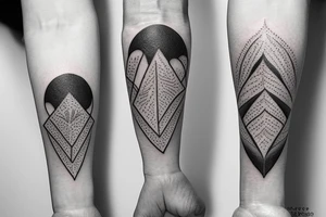 Small tattoo that represents family and nature tattoo idea