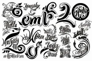 Family tattoo idea