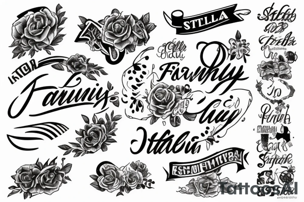 Family tattoo idea